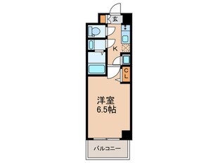 ﾍﾞｲｻｲﾄﾞﾊﾟｰｸOSAKAﾉｰｽﾚｼﾞﾃﾞﾝｽの物件間取画像